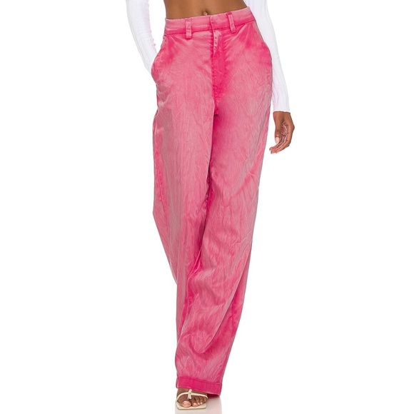 Cotton Citizen The London Relaxed Pant Pink 29 Loose Fit - Picture 1 of 7